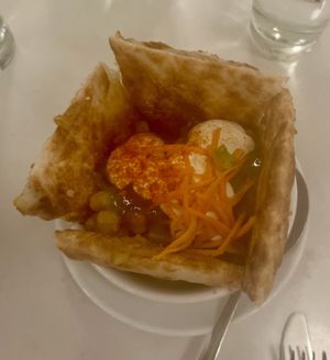 Paratha Channai  at Aux Vivres - St Laurent in Montreal