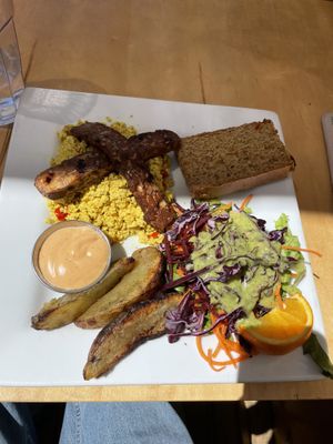   at Aux Vivres - St Laurent in Montreal