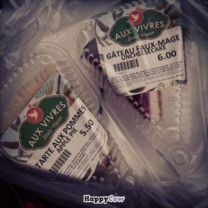 leurs meilleurs desserts! at Aux Vivres - St Laurent in Montreal