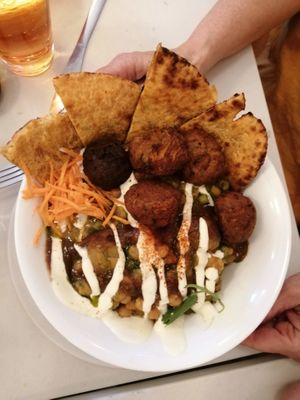 Mumbai plate at Aux Vivres - St Laurent in Montreal