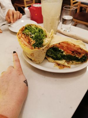 Huge Wraps! at Aux Vivres - St Laurent in Montreal