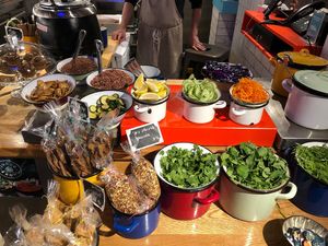 Plenty to choose from at Juice & Bowl in Tel Aviv