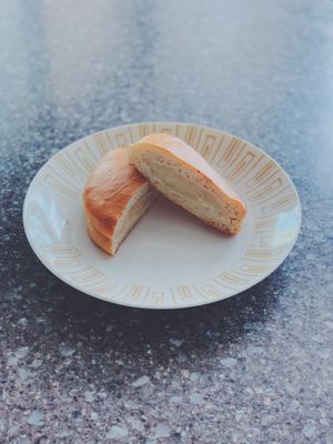 Soy cream bread at Doco - City Farm House Cafe in Busan