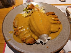 Katsu with seitan at Wagamama in St Julians
