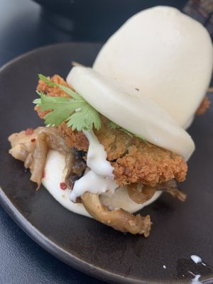 Boa bun mushroom   at Wagamama in St Julians