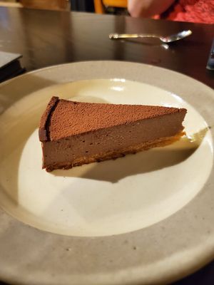 Choco cake😍 at Itadakizen Colline de Tara in Nagoya