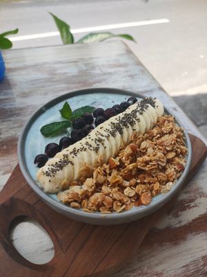 Blue Smoothie at I Am Vegan Babe in Canggu