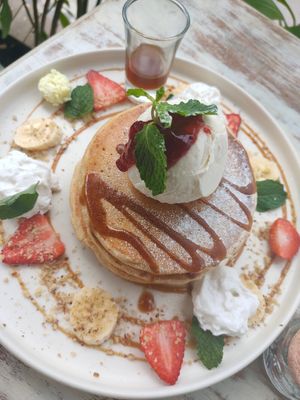 Pancake at I Am Vegan Babe in Canggu