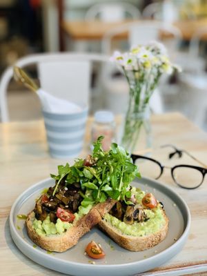 melty mushroom 💜 at I Am Vegan Babe in Canggu