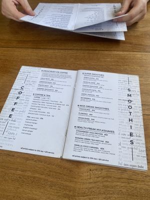 Menu May 2022  at I Am Vegan Babe in Canggu