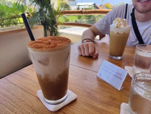 Coffees at I Am Vegan Babe in Canggu