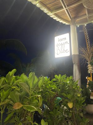 The restaurant.   at I Am Vegan Babe in Canggu