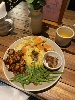 Tempeh Curry  at I Am Vegan Babe in Canggu