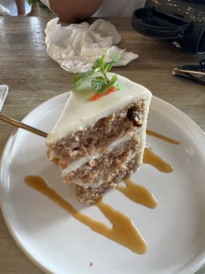 Carrot cake 🤤 #Veganuary at I Am Vegan Babe in Canggu