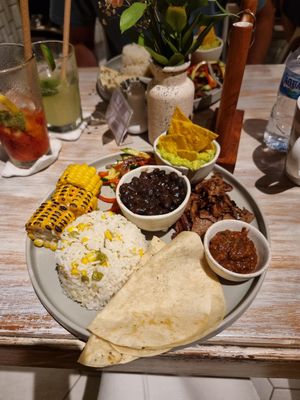 Fajitas at I Am Vegan Babe in Canggu