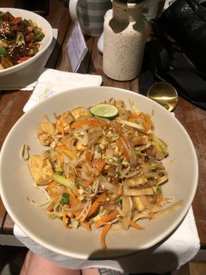 Vegan Pad Thai Mei Mei  at I Am Vegan Babe in Canggu