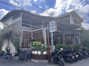 Right in Canggu  at I Am Vegan Babe in Canggu