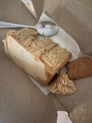 Biscoff cake  at I Am Vegan Babe in Canggu