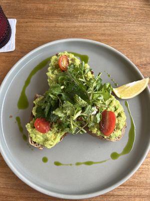 The Avo Toast 🤤  at I Am Vegan Babe in Canggu