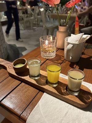 Ginger shot - how amazing?!  at I Am Vegan Babe in Canggu
