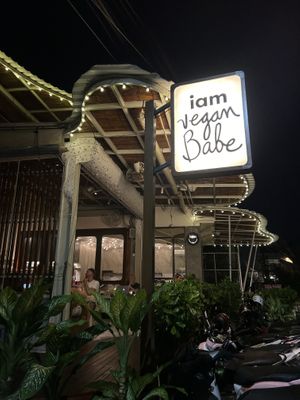 Outside  at I Am Vegan Babe in Canggu