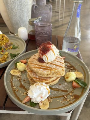 Pancakes (pancake heaven!!)   at I Am Vegan Babe in Canggu