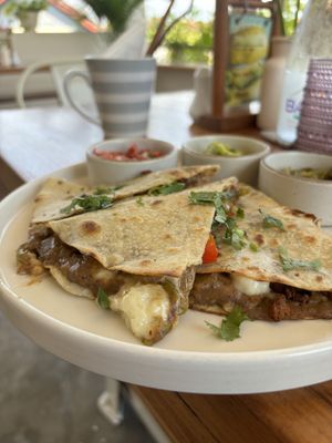 Quesadilla  at I Am Vegan Babe in Canggu