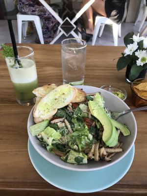 Tuna salad at I Am Vegan Babe in Canggu