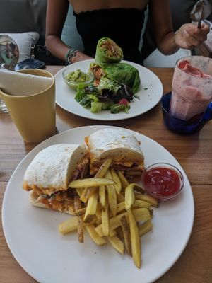Cuban Sandwich at I Am Vegan Babe in Canggu