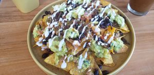 Nachos at I Am Vegan Babe in Canggu