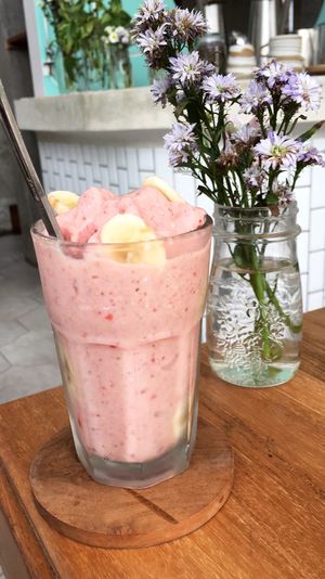 Flamingo Smoothie  at I Am Vegan Babe in Canggu