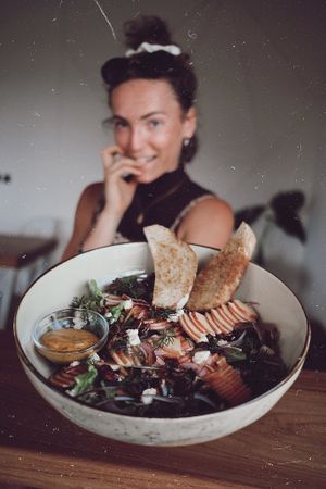 This salad is pure love 🤤 had a second bowl straight after - lol ---- IG: the_fancyvegan at I Am Vegan Babe in Canggu