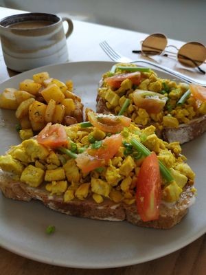 Dont remember the name 🤷 at I Am Vegan Babe in Canggu