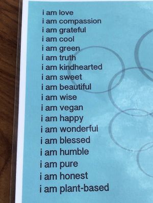 Love at I Am Vegan Babe in Canggu