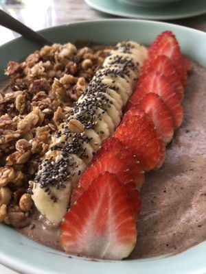 Cacao tree at I Am Vegan Babe in Canggu