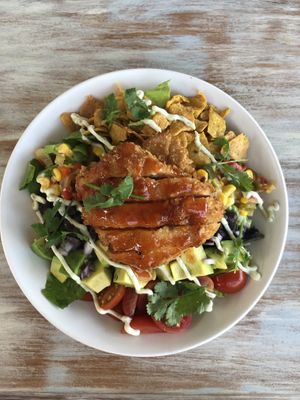 Salad at I Am Vegan Babe in Canggu