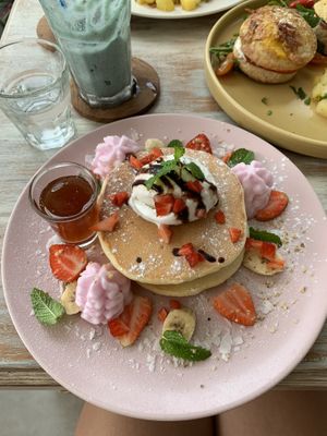 Pancakes  at I Am Vegan Babe in Canggu