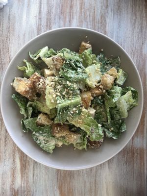 Caesar Salad at I Am Vegan Babe in Canggu