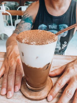 Cinnamon rudy at I Am Vegan Babe in Canggu