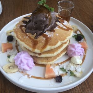 Pancakes  at I Am Vegan Babe in Canggu