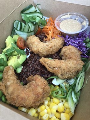 Bali poke bowl  at I Am Vegan Babe in Canggu