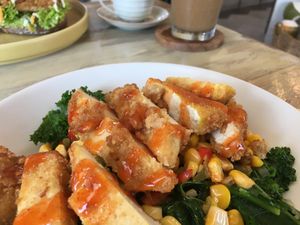 Very good bowl at I Am Vegan Babe in Canggu