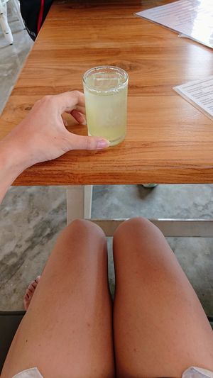 lime juice at I Am Vegan Babe in Canggu