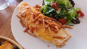 Power Omelette at I Am Vegan Babe in Canggu