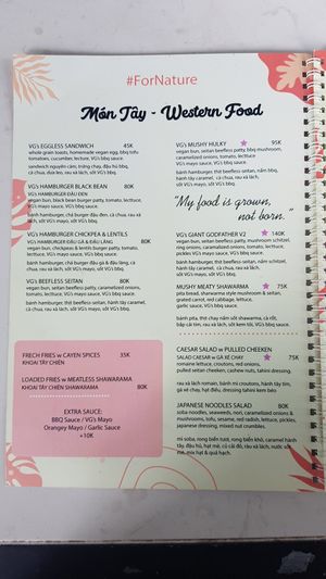 Menu 2/6 at Vegan Garden - Tan Phong in Ho Chi Minh City