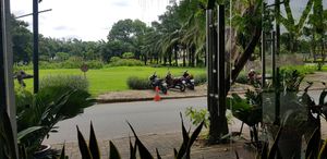 Park in Front of Restaurant at Vegan Garden - Tan Phong in Ho Chi Minh City
