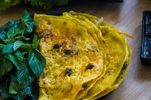 Bánh Xèo  at Vegan Garden - Tan Phong in Ho Chi Minh City