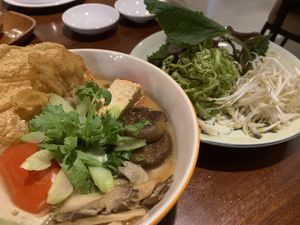Vietnamese vegan dishes at Vegan Garden - Tan Phong in Ho Chi Minh City