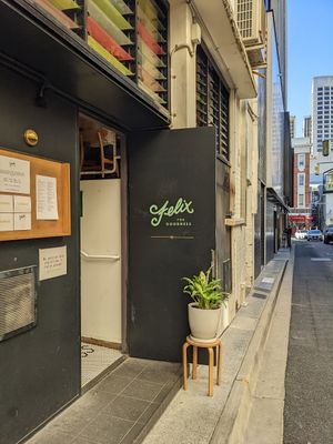 Front at Felix For Goodness in Brisbane