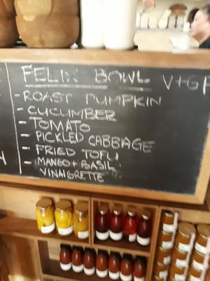 Delish - planned to get a coffee to go and was tempted by the description of the Felix Bowl instead. at Felix For Goodness in Brisbane